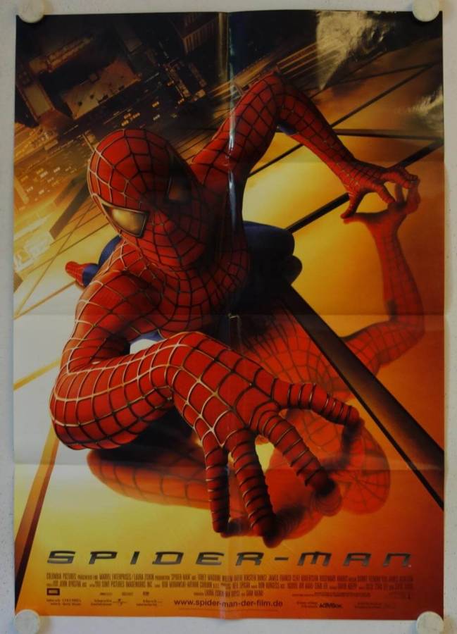 Spider-Man original release german movie poster